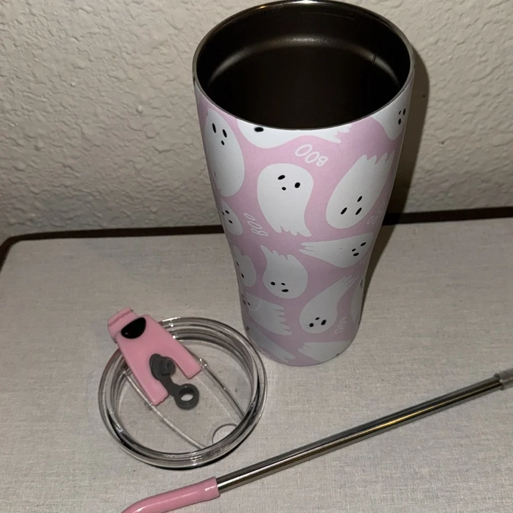 Pink Ghost Tunbler 30oz - Picture 5 of 6